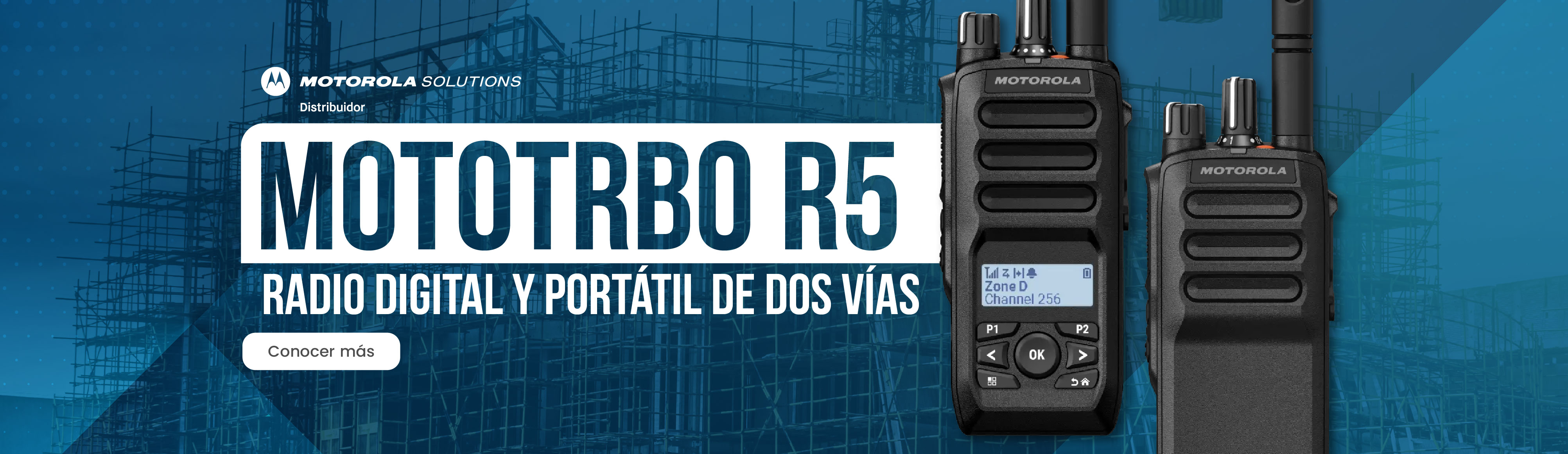 MOTOTRBO R5 - Radio Digital y Portátil de Dos Vías