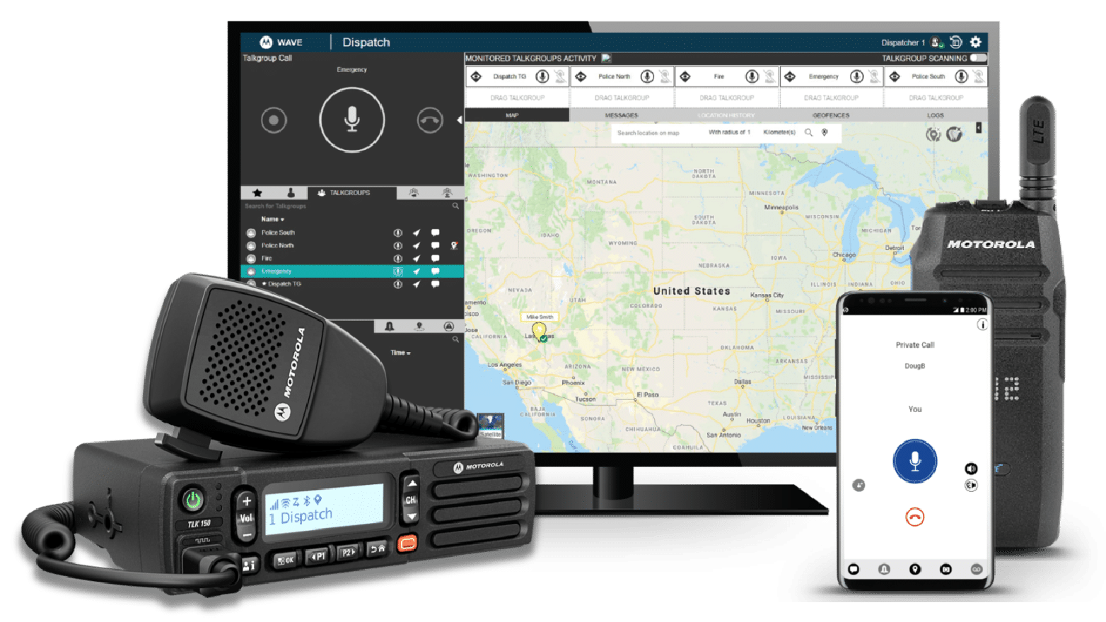 Despachador WAVE PTX Motorola Solutions
